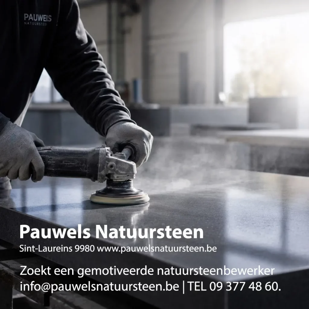 vacature voor een natuusteenbewerker bij Pauwels Natuursteen